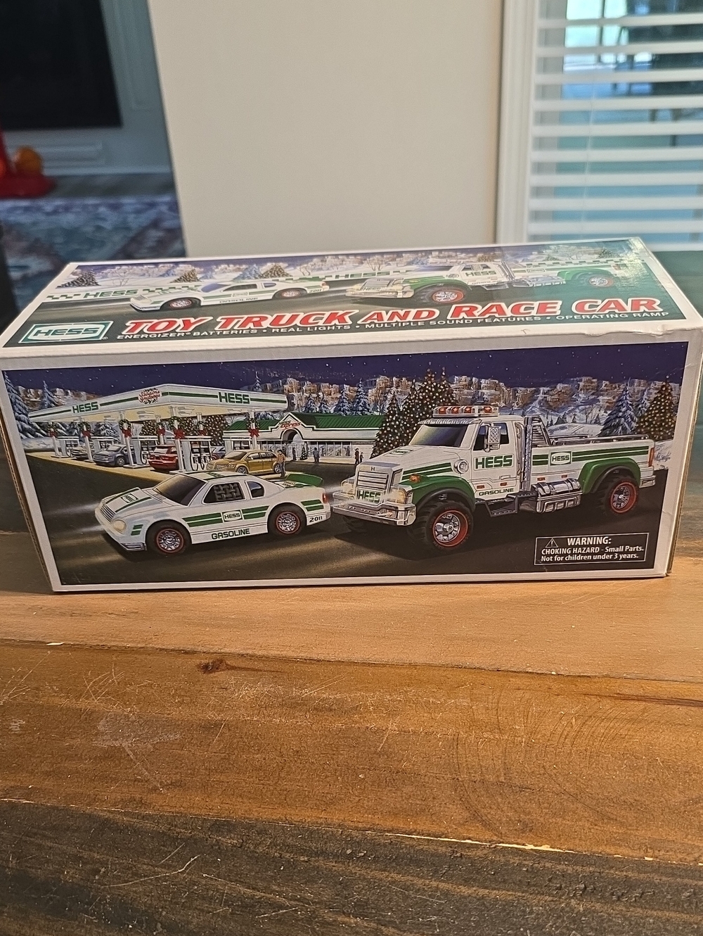 2011 Hess Toy Truck And Race Car